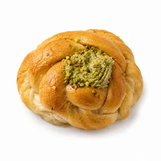 Cinnamon Roll de pistacho