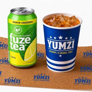 Fuze Tea Té Negro Limón lata 330ml.