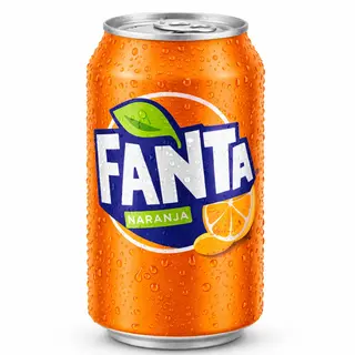 Fanta Naranja lata 330ml.
