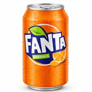 Fanta Naranja lata 330ml.