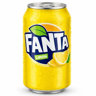 Fanta Limón lata 330ml.