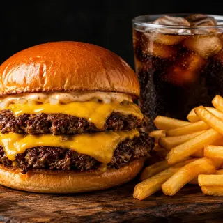 Menú Cheese burger