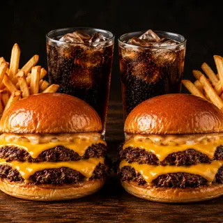 COMBO 2 BURGERS