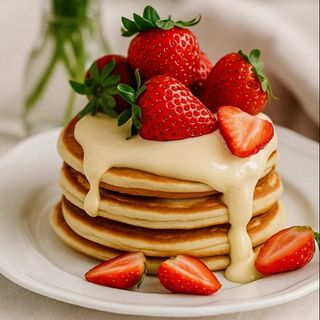 Tortitas De Fresas Y Nutella
