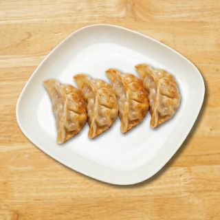 Empanadillas al vapor de cerdo y col china