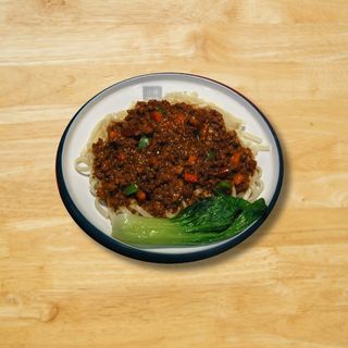 Tallarines con aceite de cebollino aromático