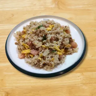 Arroz frito con encuritidos al estilo sichuan
