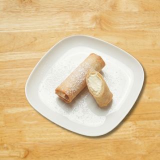 Rollito de crema de leche