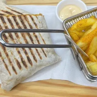 Menú taco de carne picada