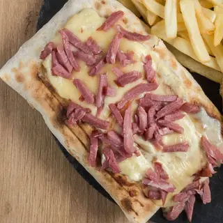 Menú taco gratinado