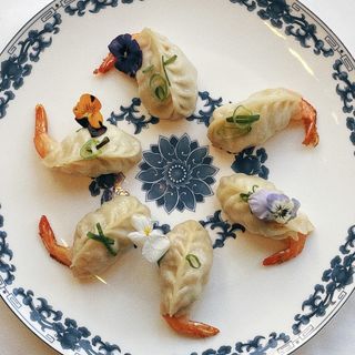 Guotie Iberico Con Langostino (4 Pzas.)