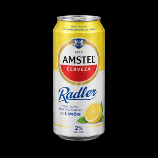 Cerveza Radler Amstel lata.