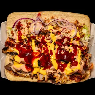 Menú Cheddar Bbq Pita