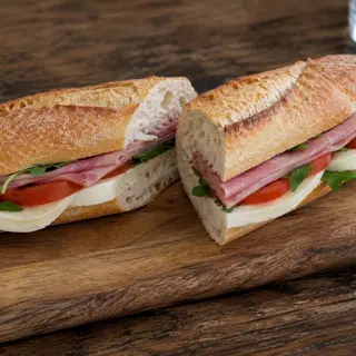 Bocadillo con Jamón cocido