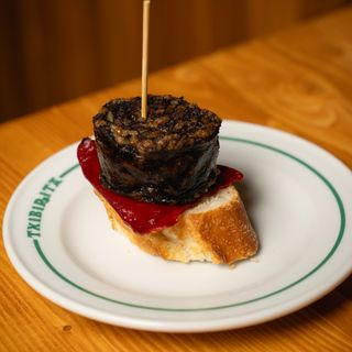 Morcilla de Burgos crujiente