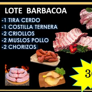 Lote Barbacoa