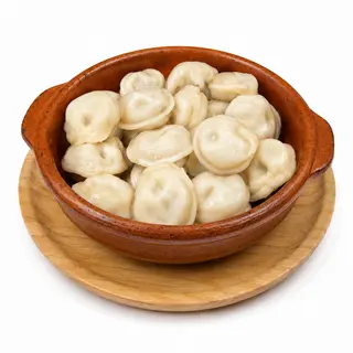 Pelmeni en salsa cremosa