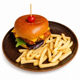 Burger crispy