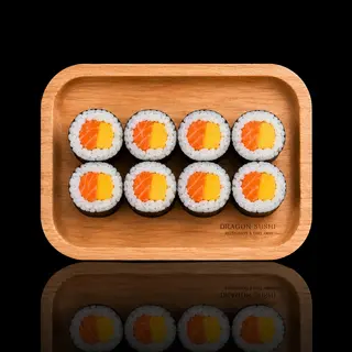 Maki de salmón y mango (8 uds.)