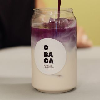 Iced Ube Latte