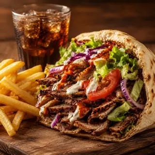 Menú Doner Kebab