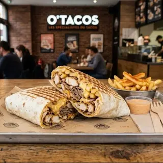 Taco de tira de pollo