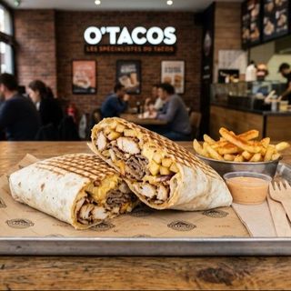 Taco de tira de pollo