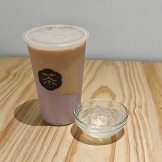 Té con Leche Taro y Bobo (500 ml)