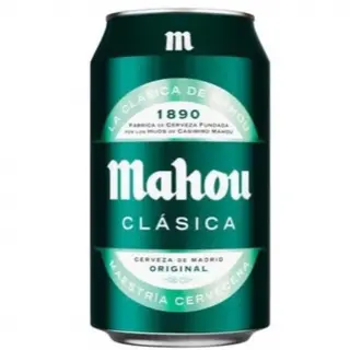 Lata Cerveza Mahou