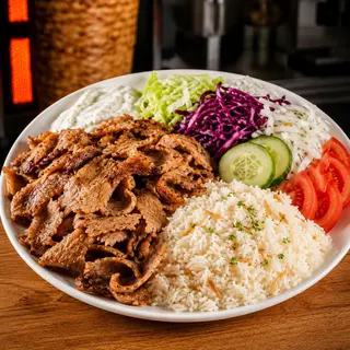 Plato con arroz