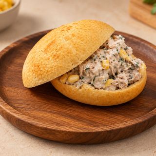Sándwich De Pão De Queijo — Atún y Mayonesa (Sin Gluten)
