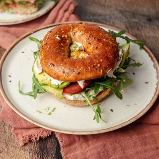 Bagel vegetal