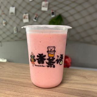 Batido de fresa (500ML).
