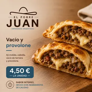 Vacío y provolone