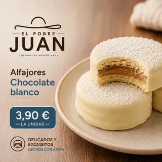 Alfajores  Chocolate blanco