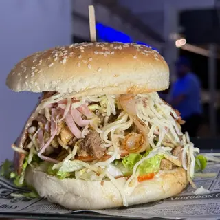 Hamburguesa Fiesta Power