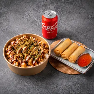 Combo De Krousty Bbq Con Arroz
