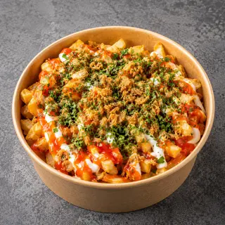 Lumen Krousty Sweet Chili Con Patatas甜辣酱脆鸡薯条碗