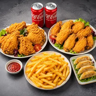 Combo De Pollo Crujiente (Para 2)