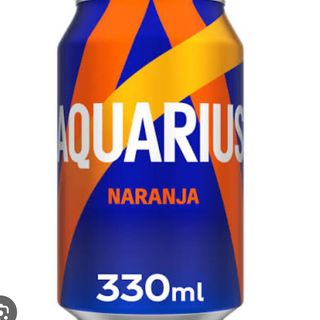 Aquarius naranja 330ml lata