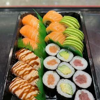 Salmón flambeado 20Unds
