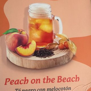 Té frío Melocotón de la playa