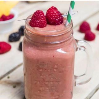 Smoothie fresa banana