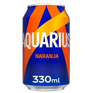 Aquarius Naranja lata 330ml.