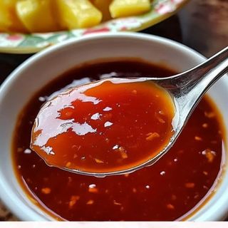 Salsa agridulce picante