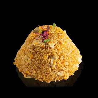Arroz frito al curry
