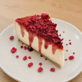Tarta De Queso y Vainilla con Frutos Rojos