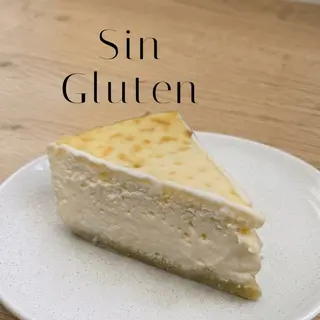 Tarta De Queso Sin Gluten (Porción) ((Poner en comentarios sabor preferido))