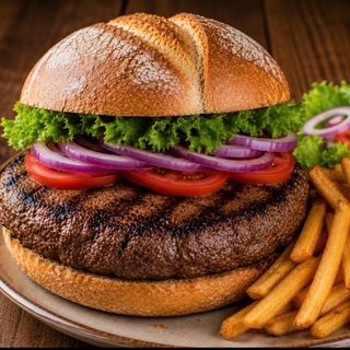 Hamburguesa Carne angus, sola