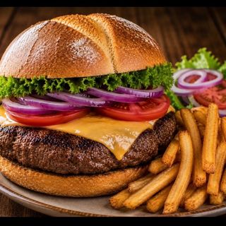 Hamburguesa Carne angus queso